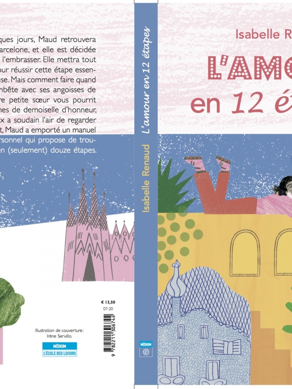 La belle couverture de “l’Amour en 12 étapes”